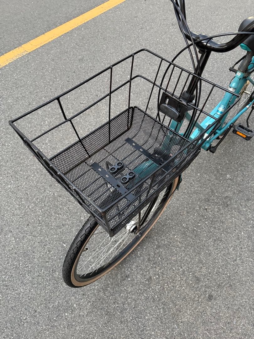 163 自転車 大阪市 【引取り限定】 美品 26インチ 変速付き