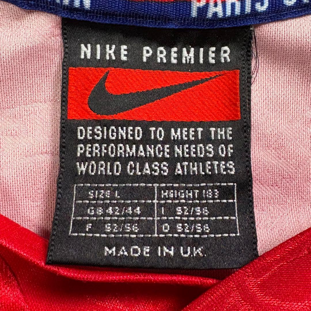 90's NIKE PSG ユニフォーム　ゲームシャツ　96-97シーズン　L