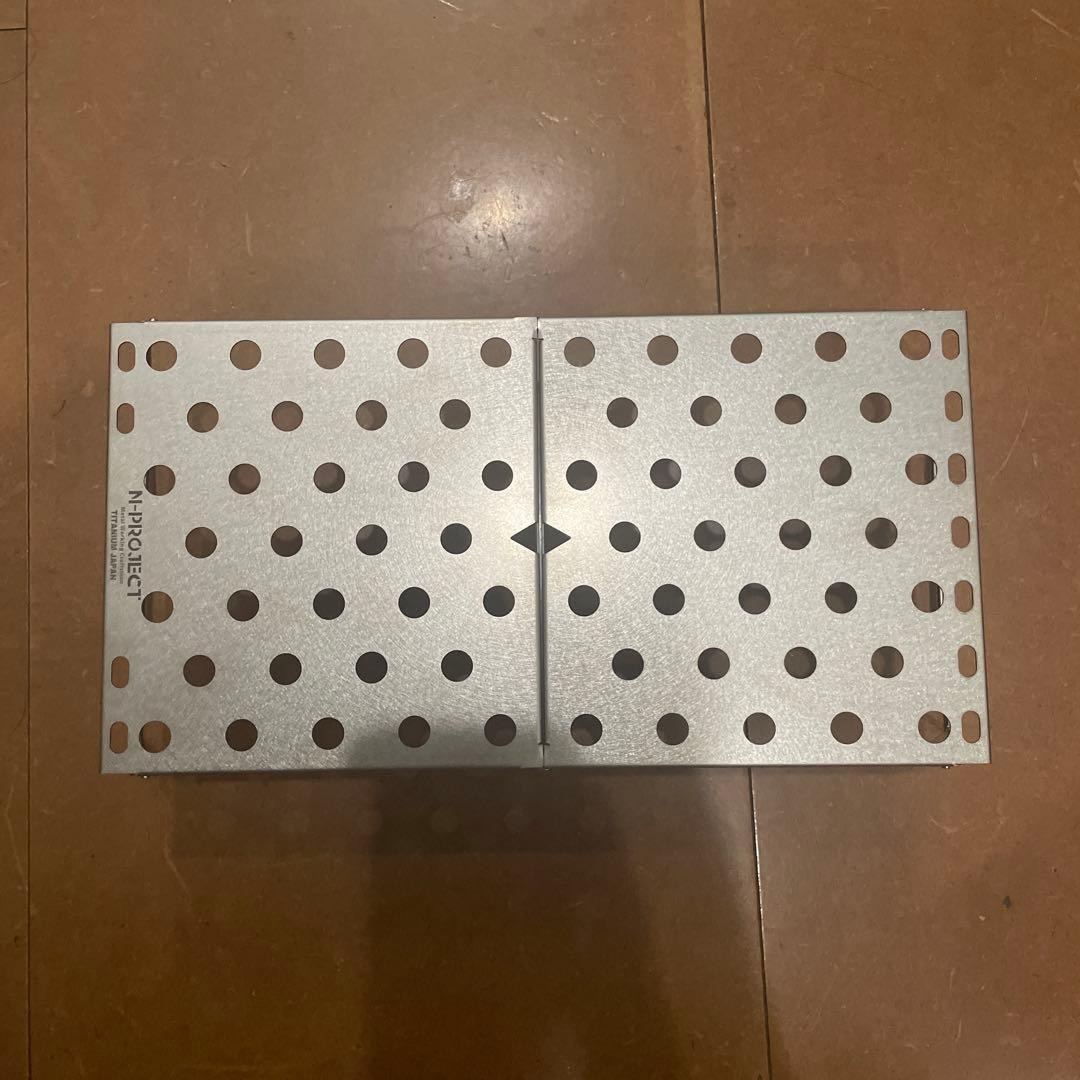 N-PROJECT チタンテーブル（S） 折畳式 コンパクト アウトドアテーブル