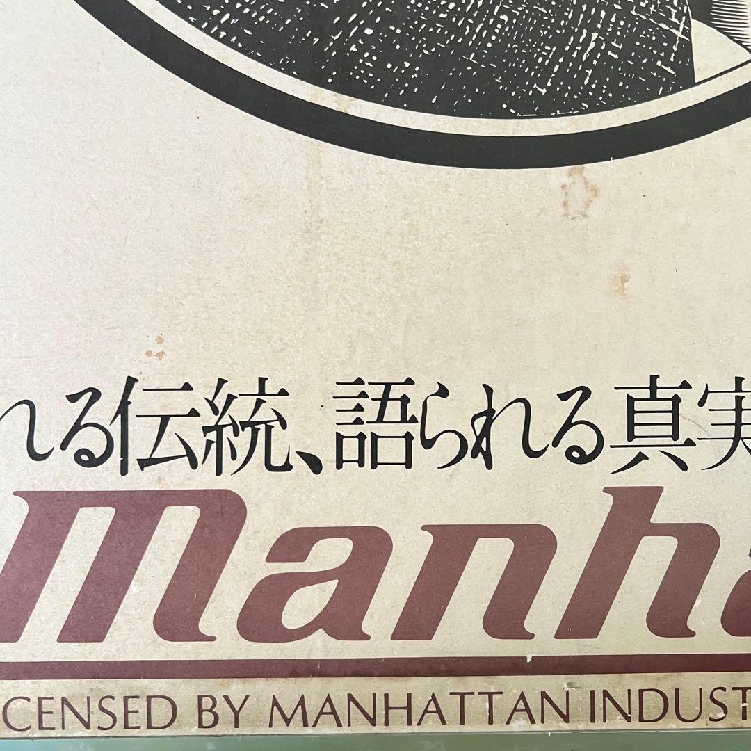 特大　希少品　マンハッタンスーツ　広告　パネル　発泡パネル　ボード　ヴィンテージ