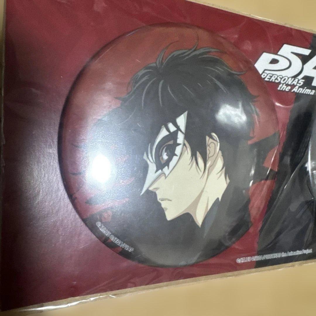 ペルソナ5 P5 P5A 明智吾郎　天宮蓮　ジョーカー　バッジ　【未開封】