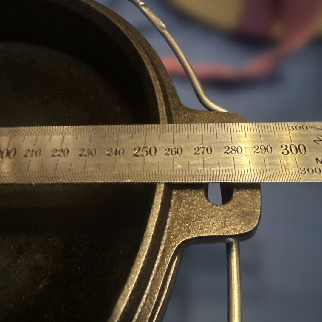 レア　スノーピーク　和鉄ダッチオーブン28初期型