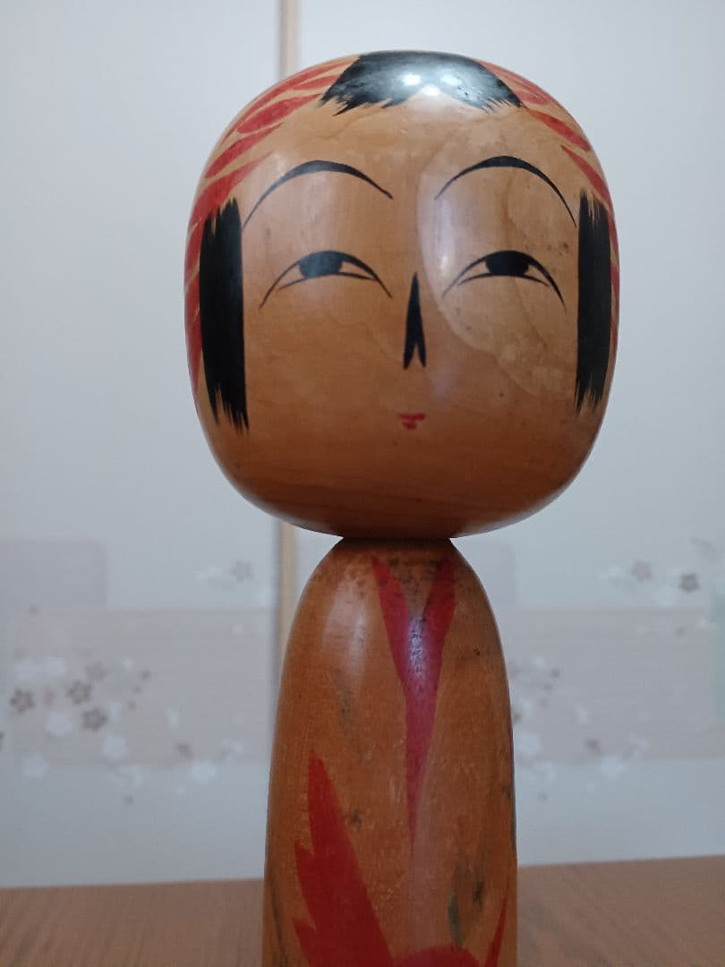 遠刈田系　こけし工人　佐藤文助３９歳の時の作品