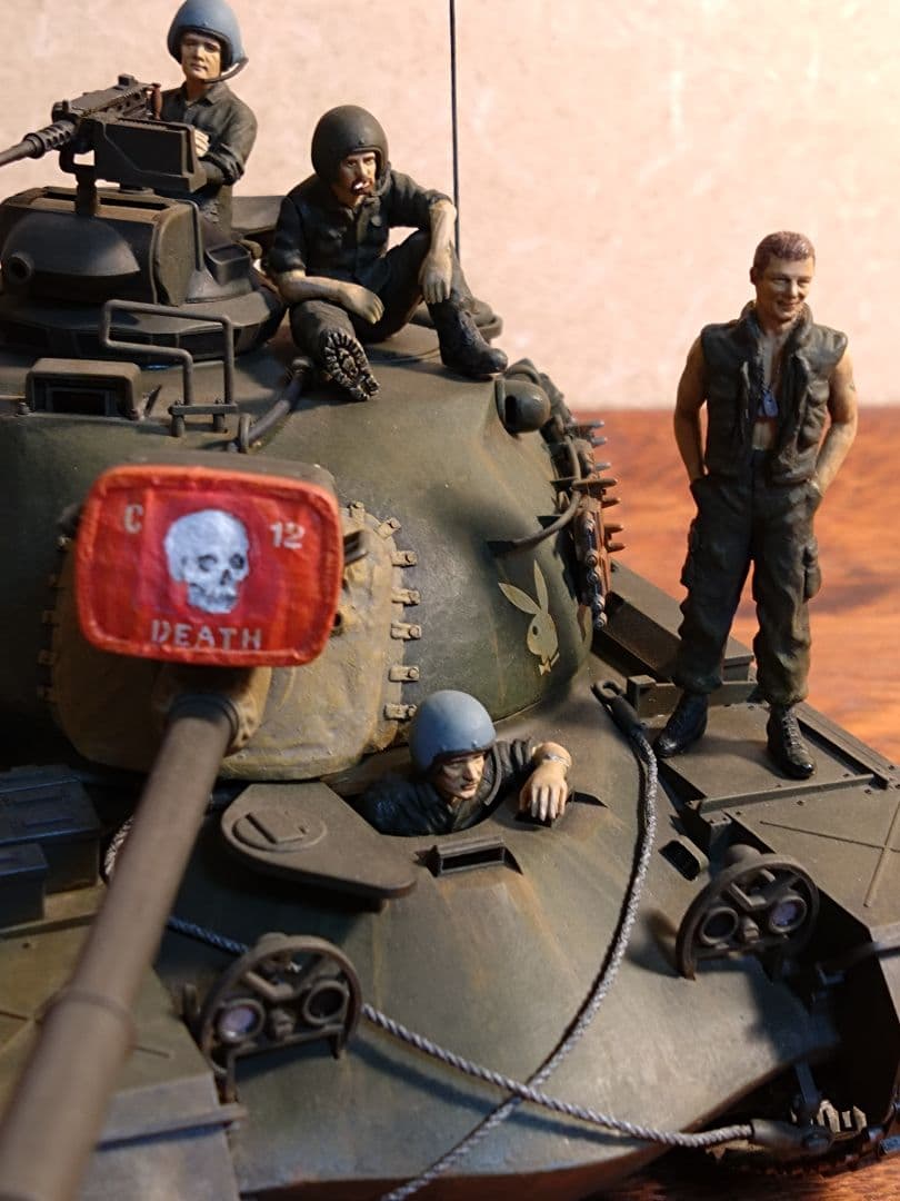 TAMIYA　1/35 戦車　パットン　完成品　パチッコンテスト銅賞