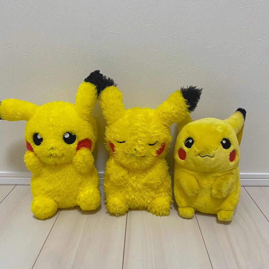 ポケモン ぬいぐるみ 大量 まとめ売り 21点 セット ピカチュウ fit