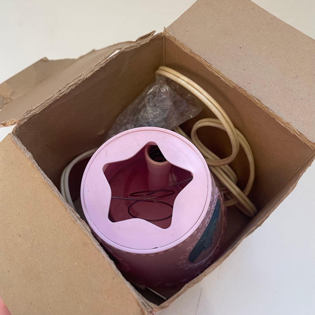 【当時品】キキララ　サンリオ　ミニランプ　ライト 1976年リトルツインスターズ