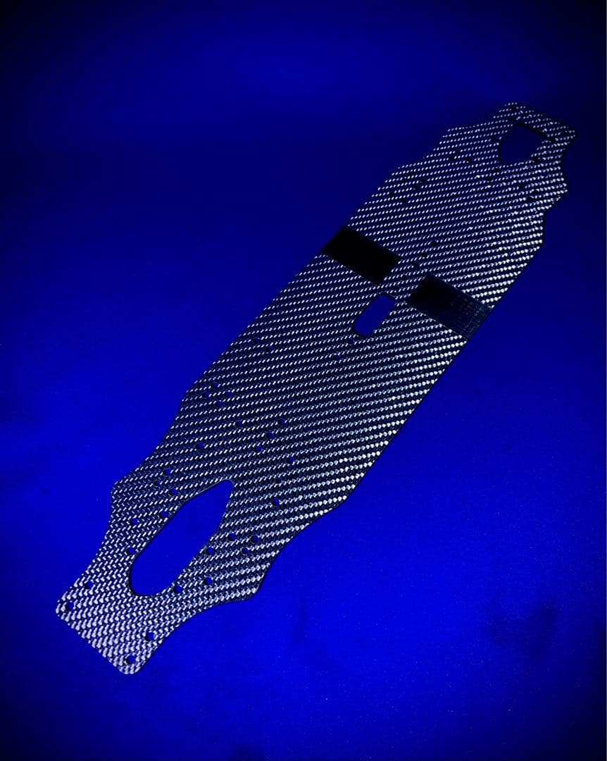 YOKOMO ヨコモ MS1.0 用 シャーシ　シルバーカーボン製　2.5㎜