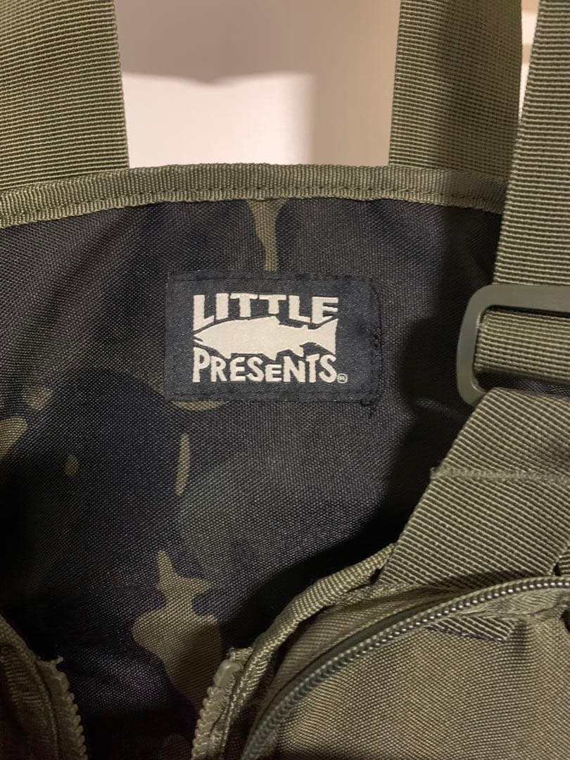 リトルプレゼンツ　ストラップベスト　ネオ　オリーブ