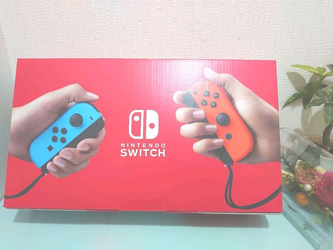 【新品】Nintendo Switch新型スイッチ　マリオファイル付