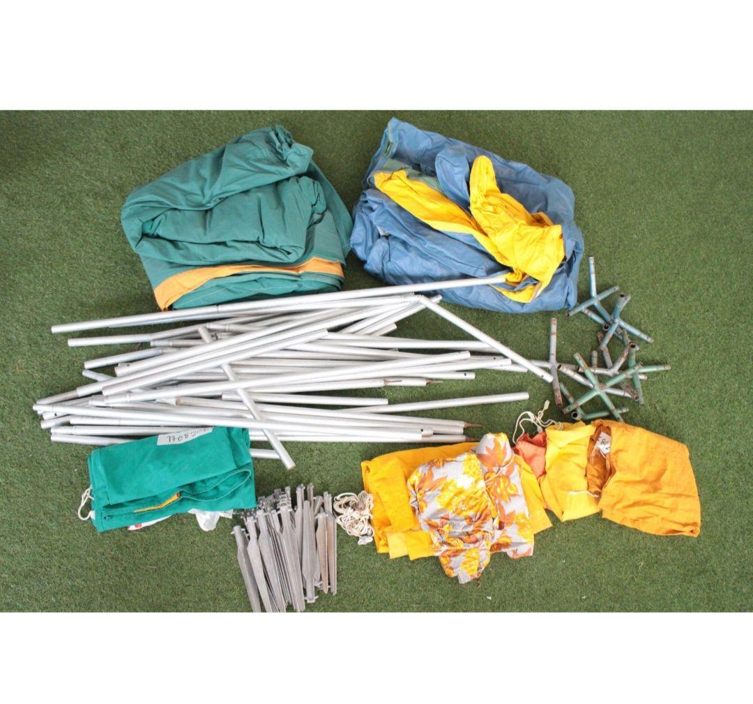 ビンテージテント ドイツ製 コットンテント アルミフレーム