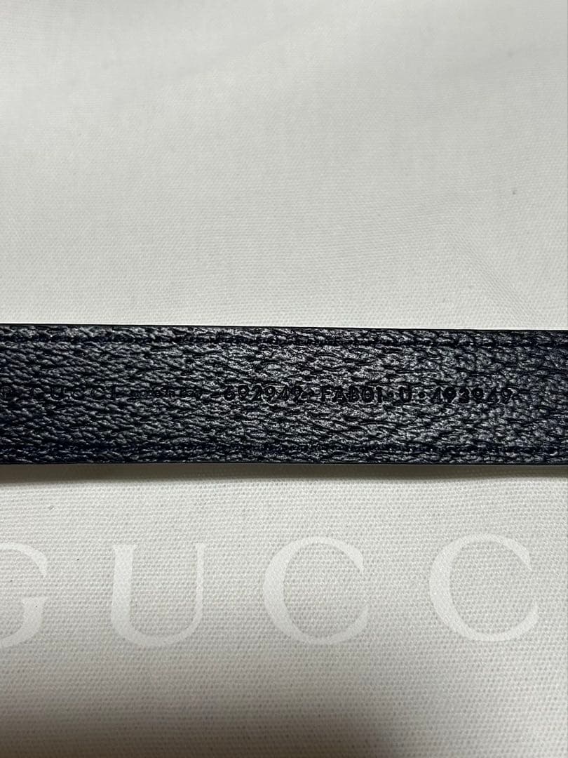 新品 未使用 GUCCI グッチ 小型/中型ペット用リード ベージュブルー