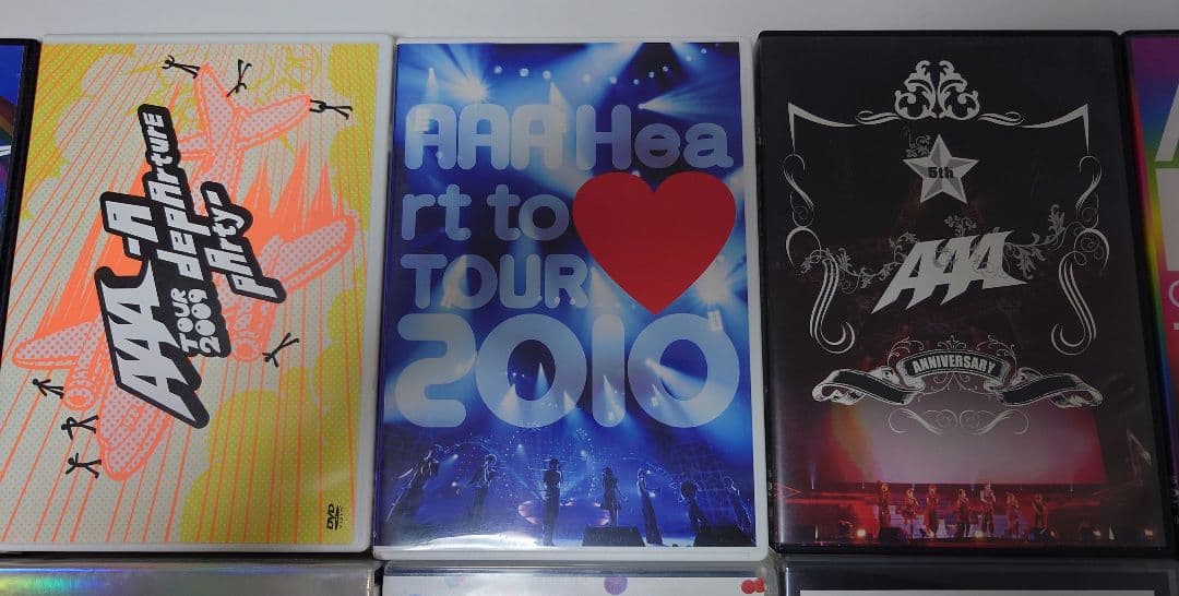 【りーお】☆豪華23点セット 美品 AAA LIVE DVDベストアルバム