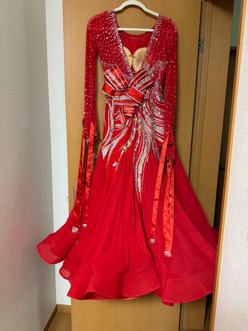 【タカダンス】【美品！！】赤いドレス