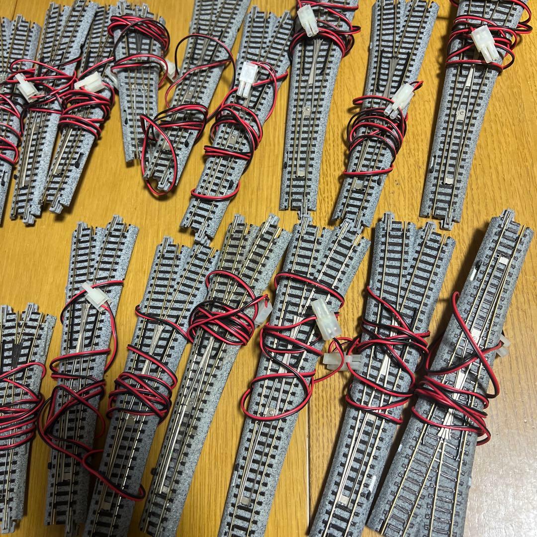 Nゲージ 切り替えレール 23本セット