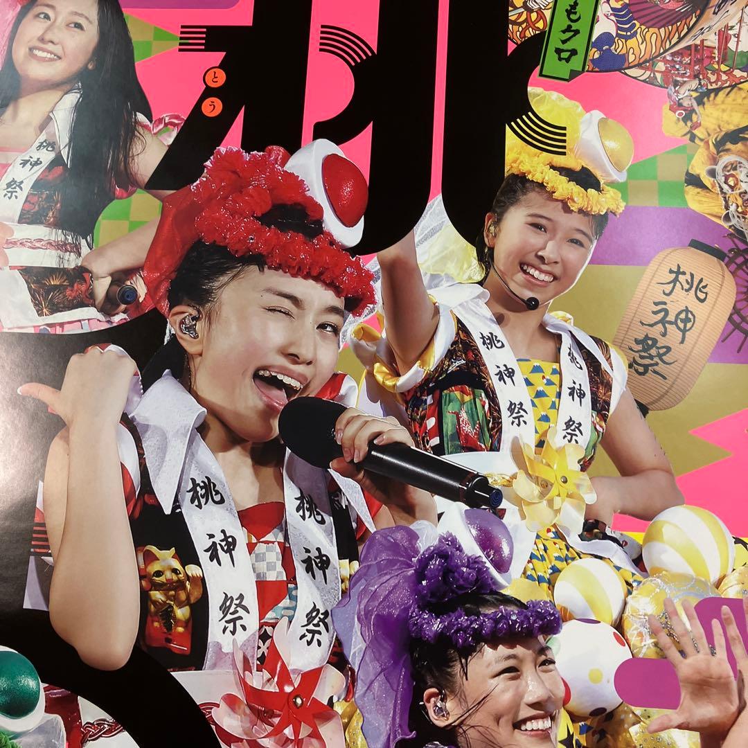 ももクロ夏のバカ騒ぎ2014 ~桃神祭~　店頭告知 B2ポスター