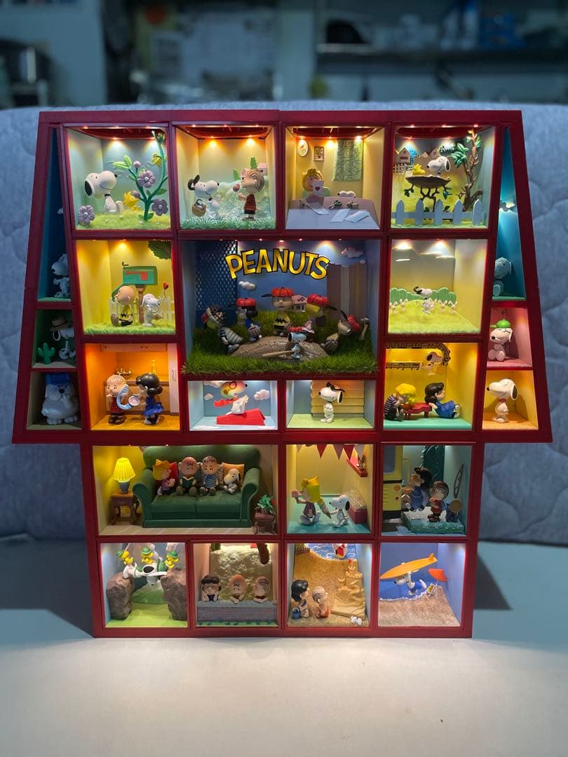 デアゴスティーニ つくってあつめる スヌーピー &フレンズ 1~100号 完成品