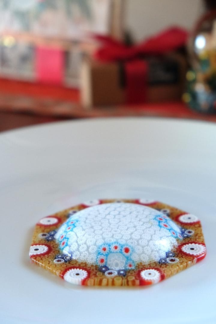 ベネチアンガラス ミルフィオリ 小皿 皿 江波冨士子/黒木国昭/藤田喬平/花瓶