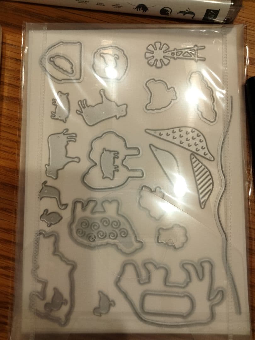 未使用　１点限り！ファームスタンプ＆ダイ　スタンピンアップ