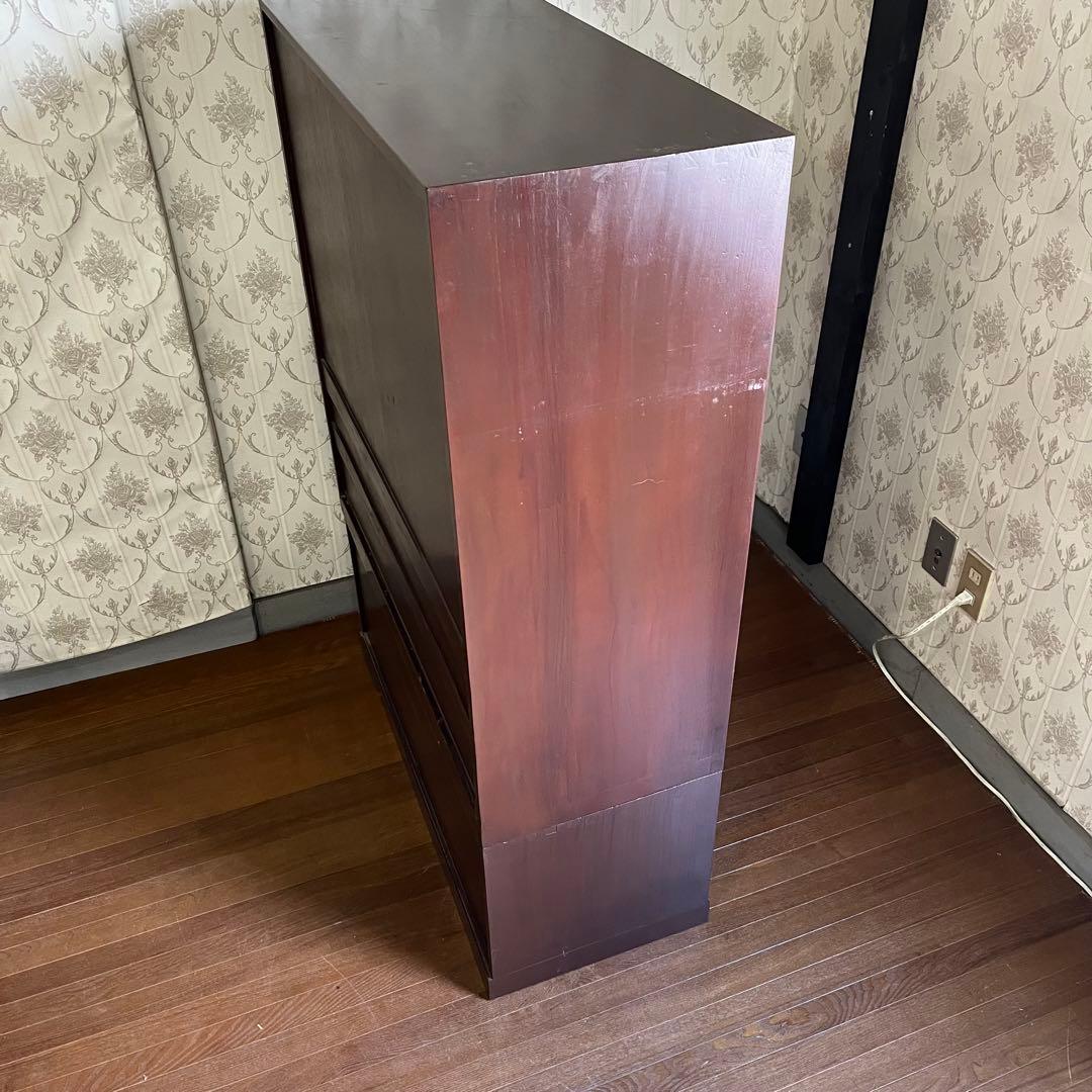 【アンティーク】昭和レトロ 木製 茶箪笥 食器棚 サイドボード 古民家 古家具