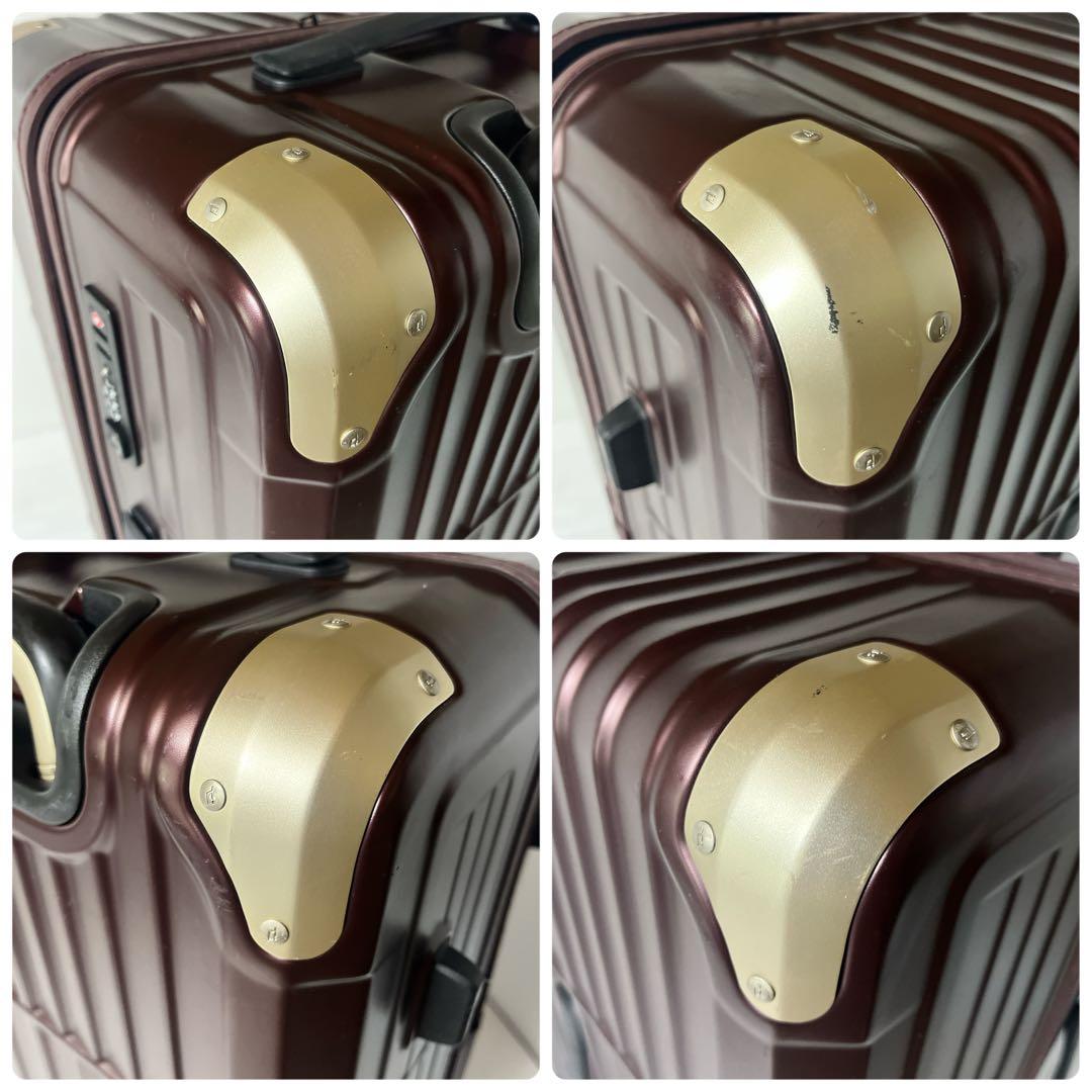 アジアラゲージ departure キャリーケース 80L レッド