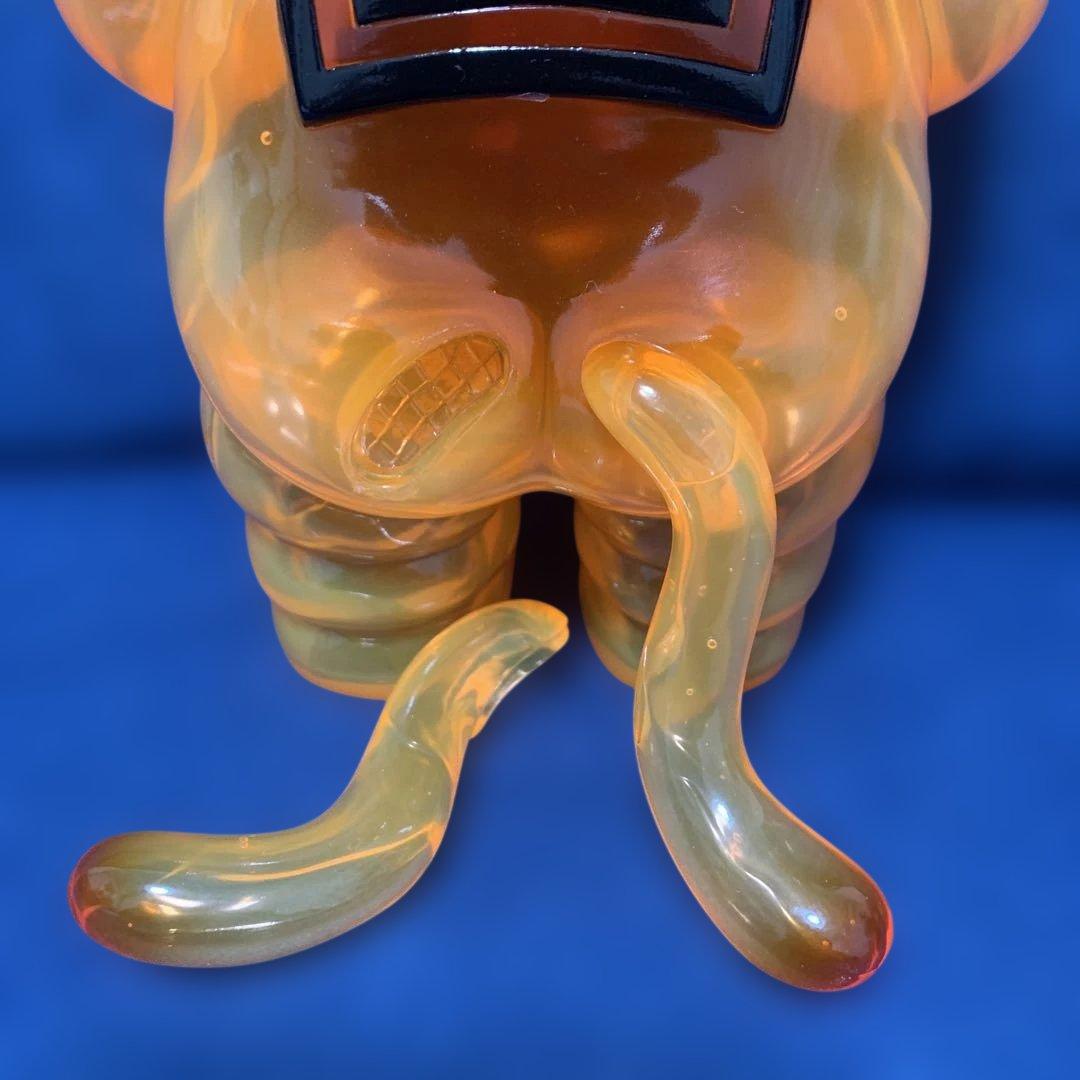 GRAPE BRAIN ゴーストバスターズ コラボ ジゴクネコおにぎり　ソフビ