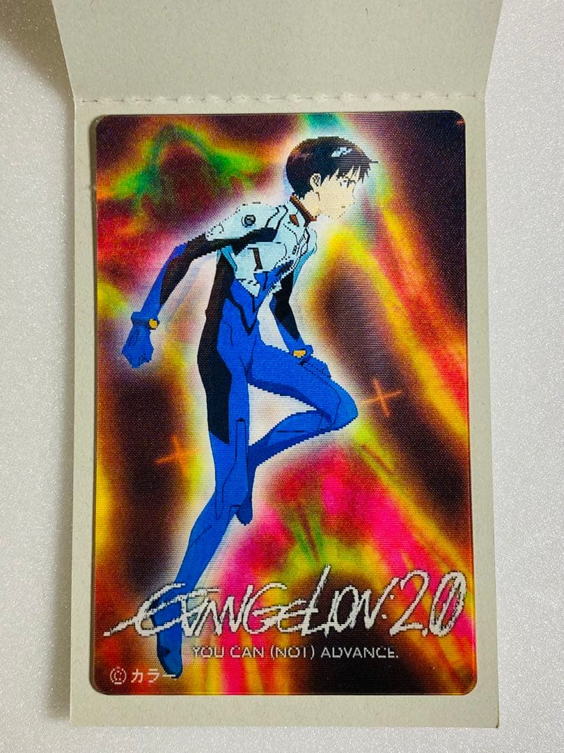エヴァンゲリオン 3Dカード 5種コンプリートセット 新品 未使用 美品 希少