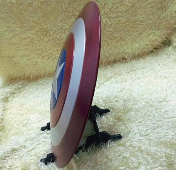 キャプテン.アメリカ シールド スタンド付 盾 直径60cm 金属製