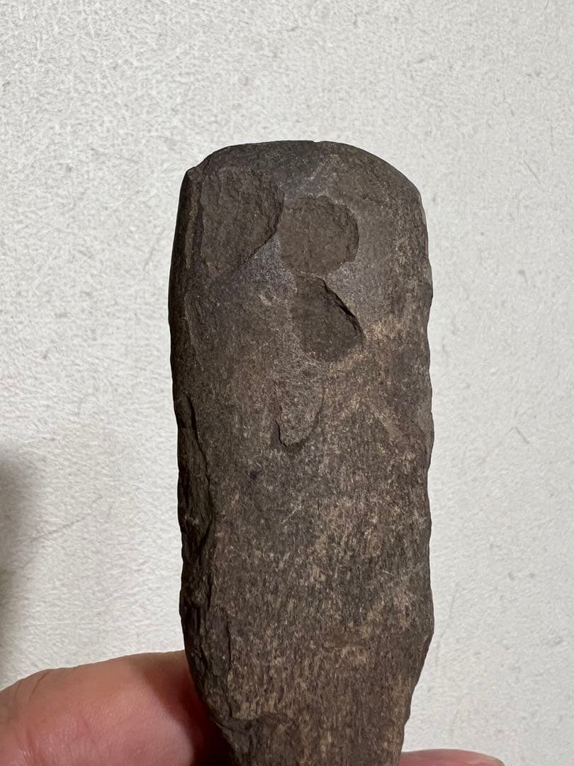 縄文時代中期 北海道 常呂 石斧 磨製石器 発掘 出土 世界遺産 骨董 古美術