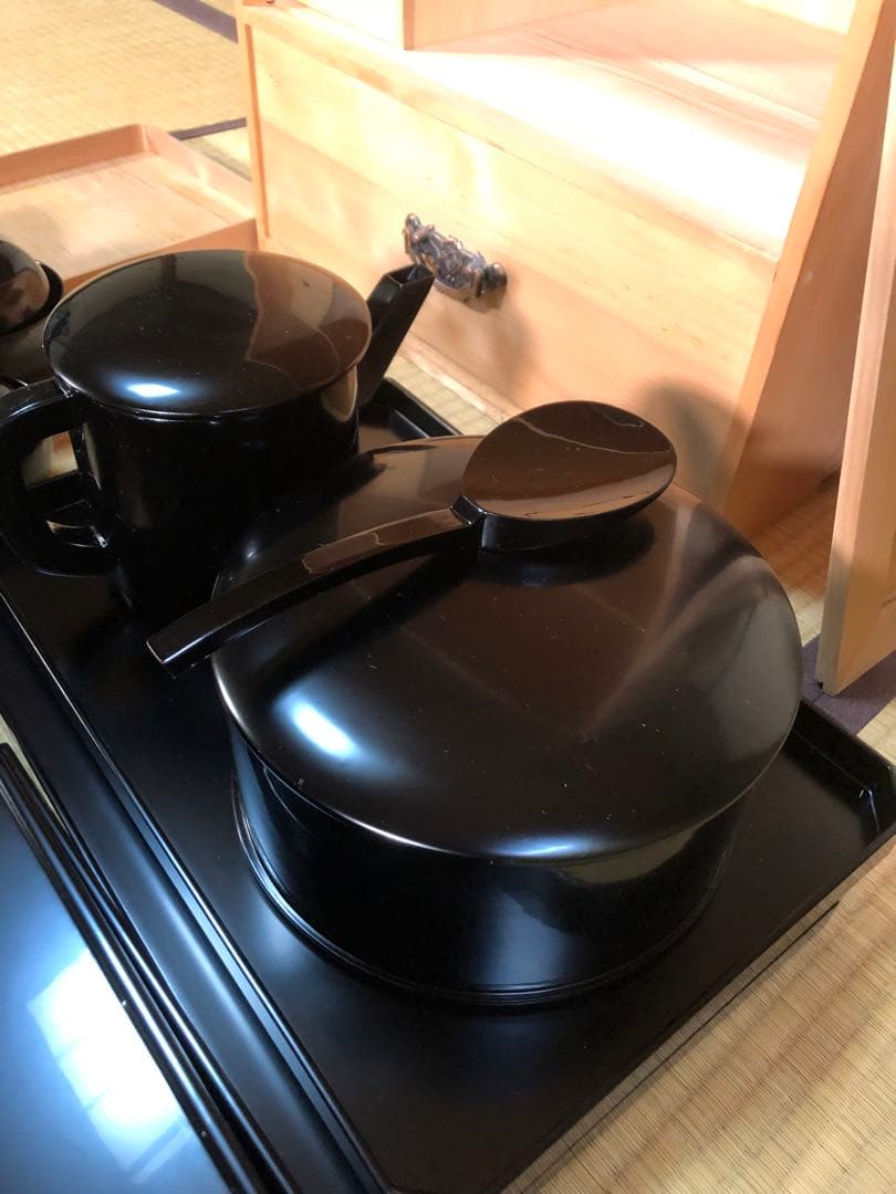 懐石道具一式　茶道具　未使用品 箱サイズ　縦36cm、横49cm、高さ63cm