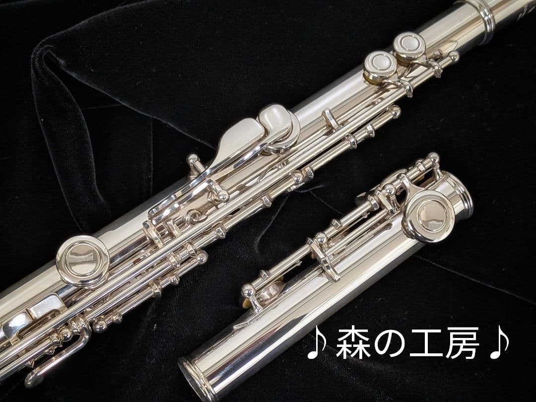 中古フルート専門店‼️部活応援‼️銀メッキ ヤマハフルートYFL211SⅡEメカ
