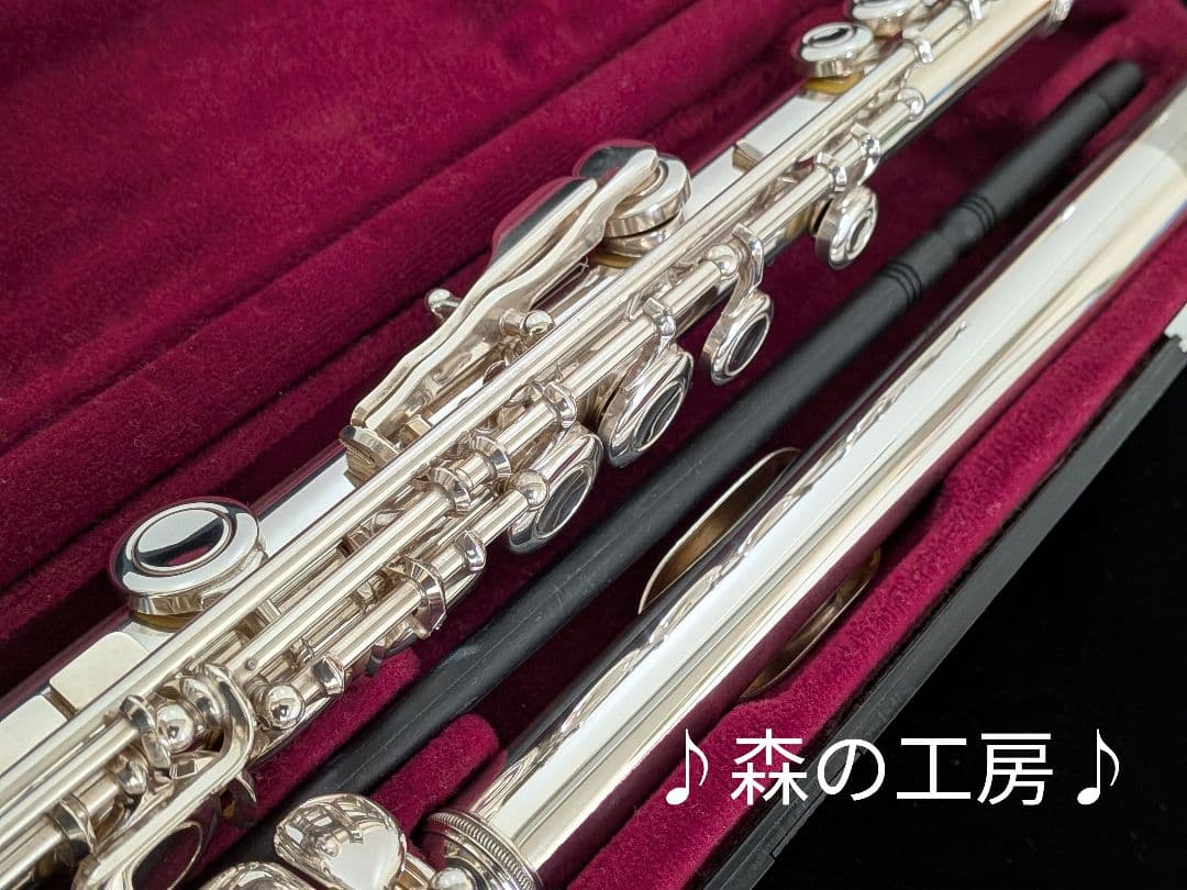 中古フルート専門店‼️部活応援‼️銀メッキ ヤマハフルートYFL211SⅡEメカ