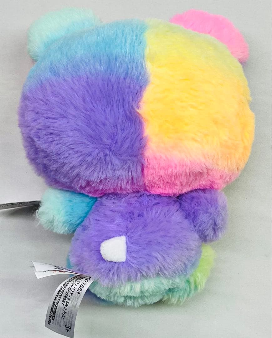 ハロー キティ レインボーシャーベット ベア 9.5インチ 日本未発売