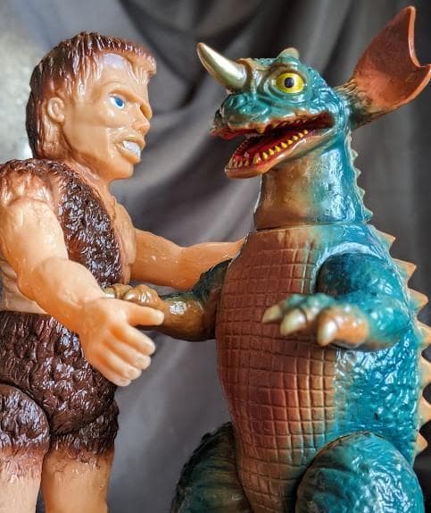 フランケンシュタイン＆バラゴン（マーミット）ソフビフィギュア２体セット