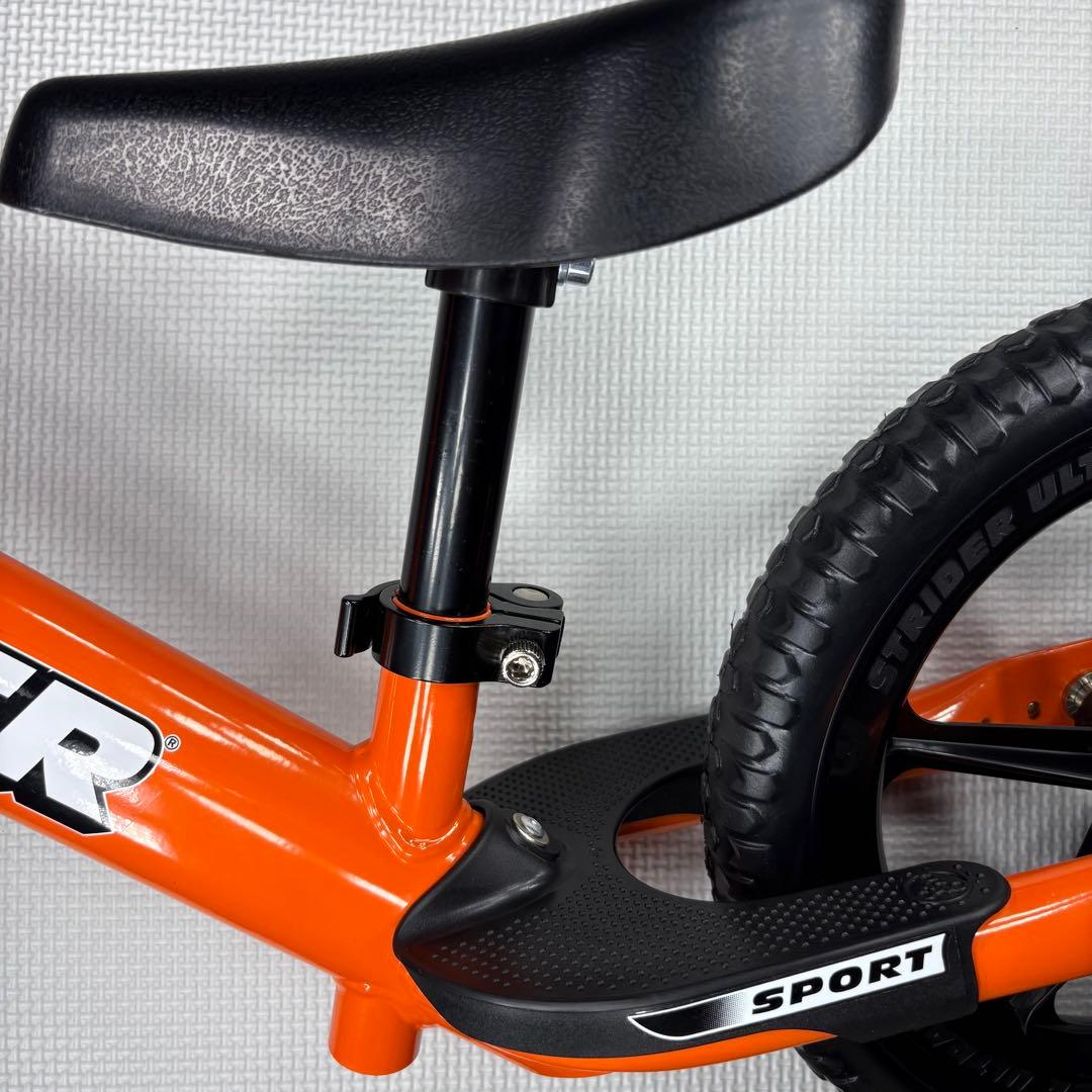 【新品級】STRIDER スポーツ バランスバイク オレンジ 12インチ