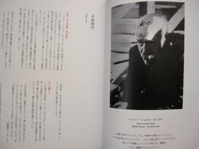 ヘンリー・ダーガー 非現実を生きる　初版　帯付き　Henry Darger