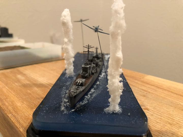 雪風　強襲　ジオラマ