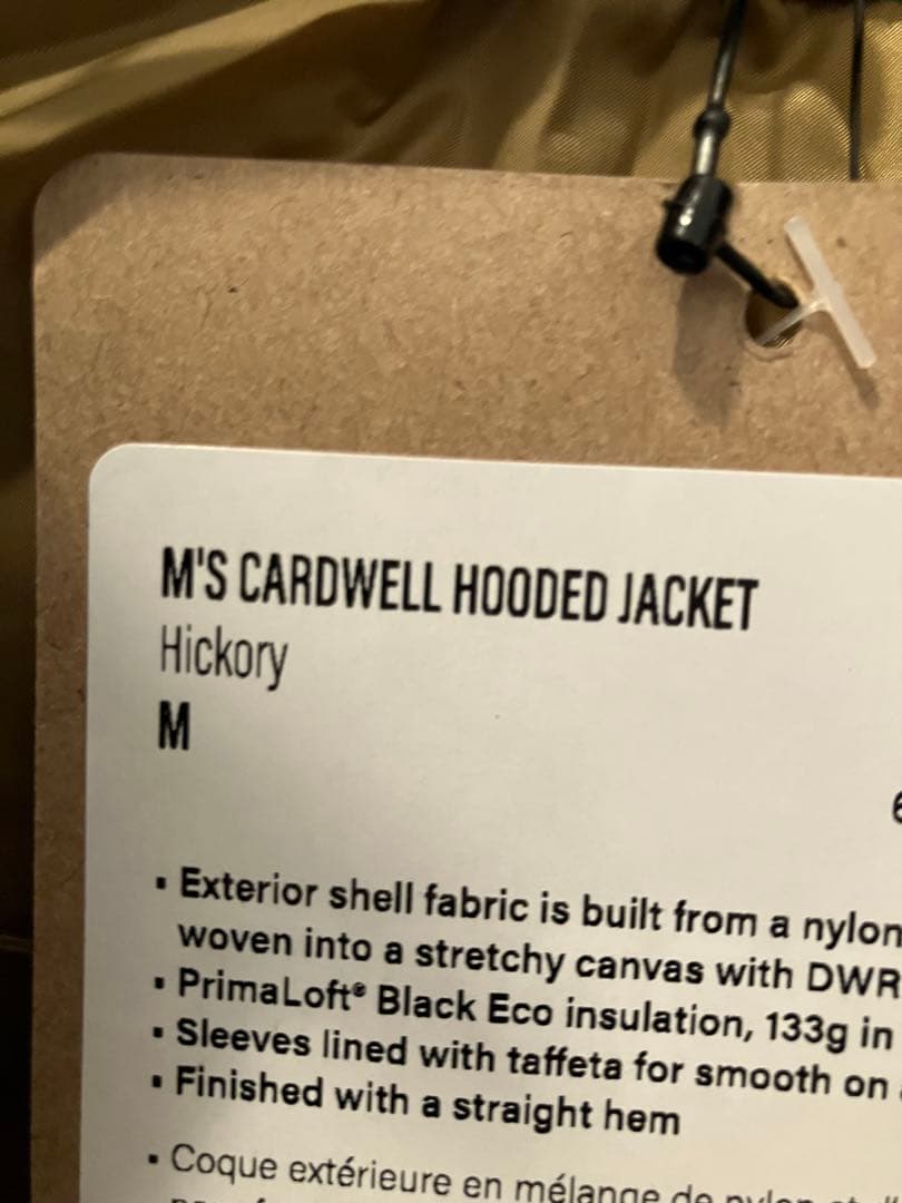 シムス simms CARDWELLHOODED JACKET サクラマス