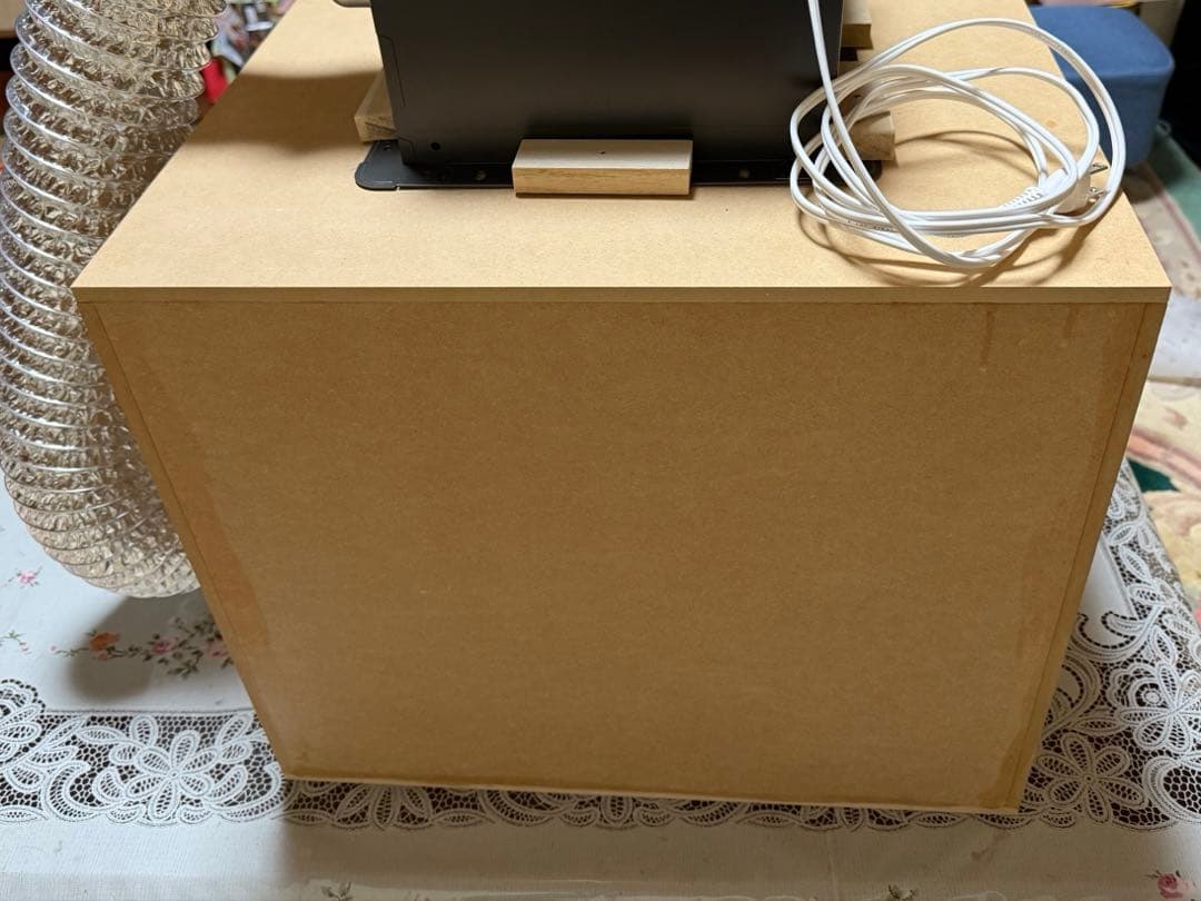 自作塗装ブース　Panasonic ファン付き ジャンク