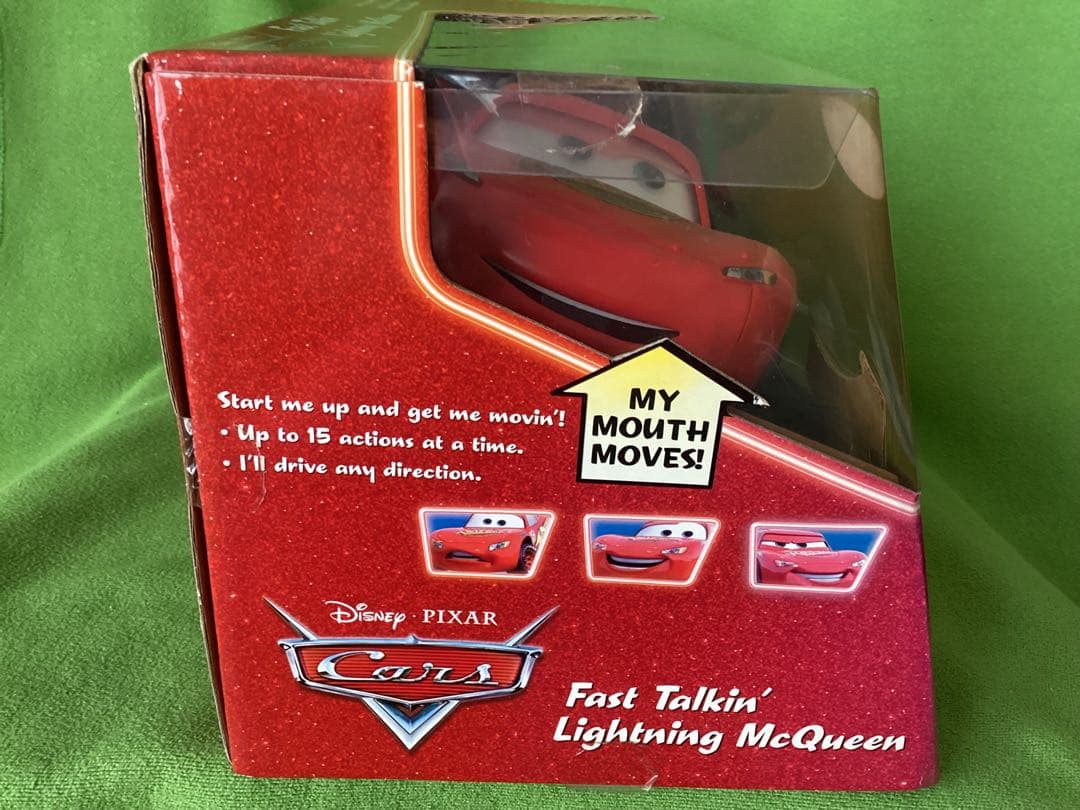 ディズニーカーズ 新品 ファストトーキング　ライトニング・マックイーン1/24