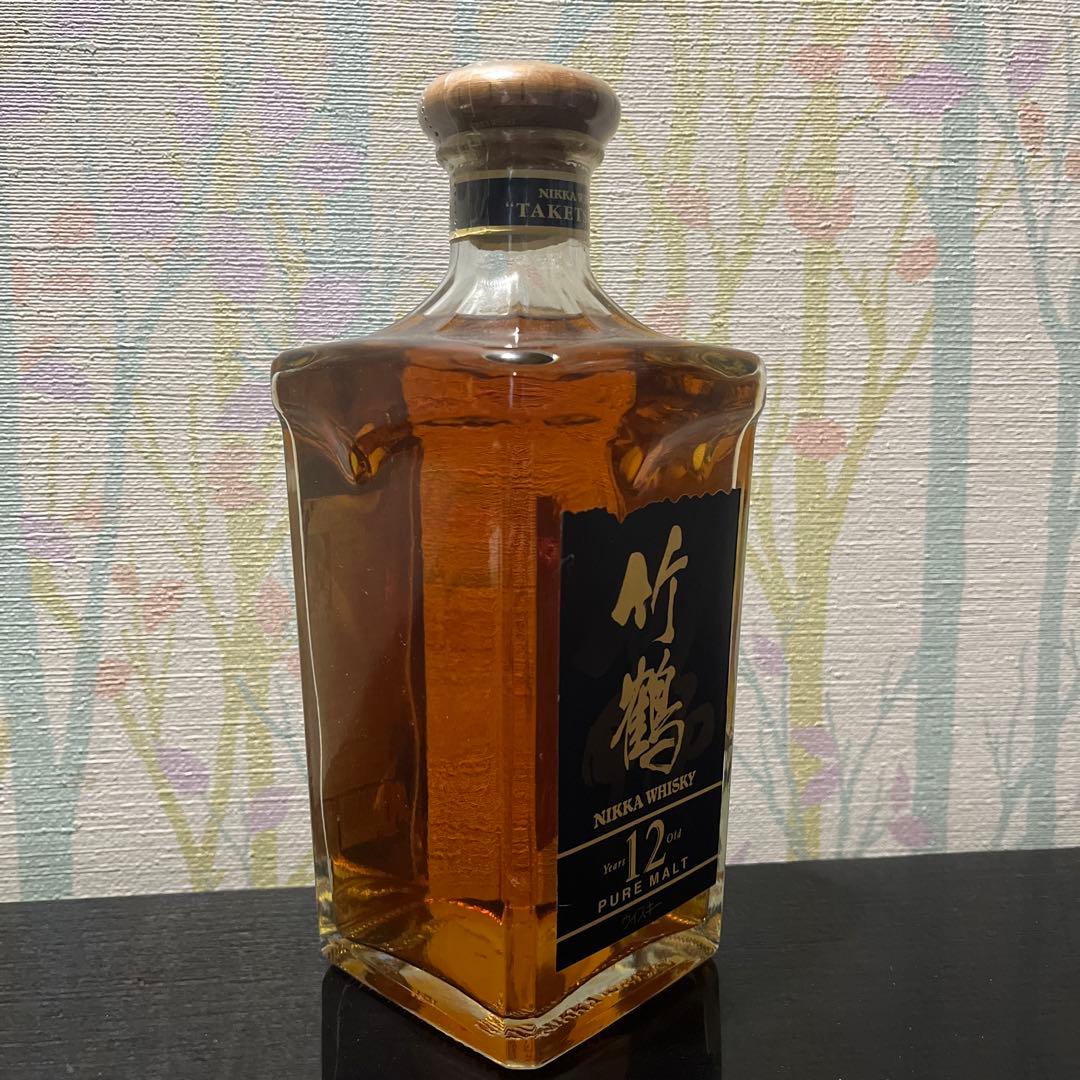 【稀少】【未開封】ニッカウイスキー 竹鶴 12年 660ml 角ボトル