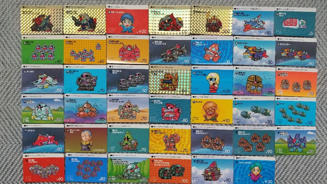 SDガンダム カードダス 1 ～ 8弾 フルコンプ＋ファイルブック セット