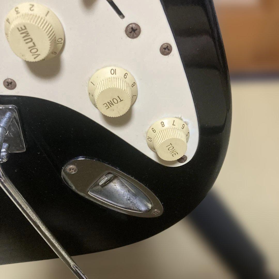 Epiphone ストラトタイプ ギター ブラック