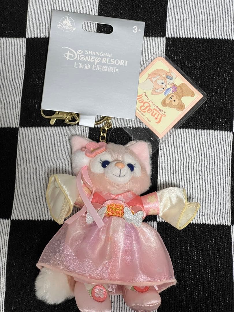 3点セット　リーナベル　上海ディズニー中秋節　ぬいぐるみキーチェーン　ぬいば