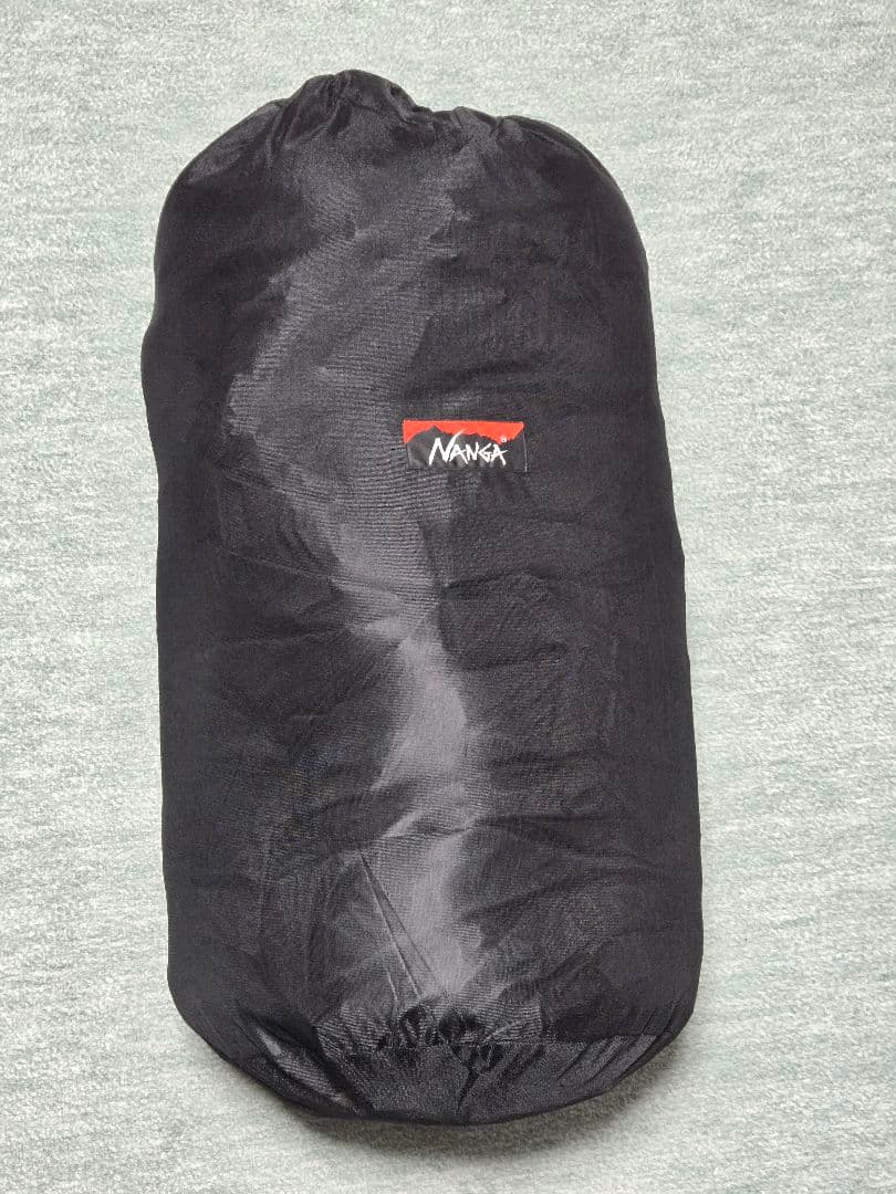 ナンガ オーロラテックス スクエアフット600 レギュラー ブラック