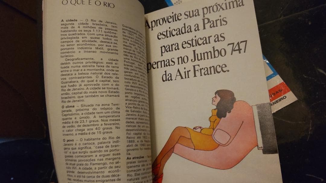 GUIA DO RIO 1975 洋書 地図 ポルトガル語 英語 QUATRO
