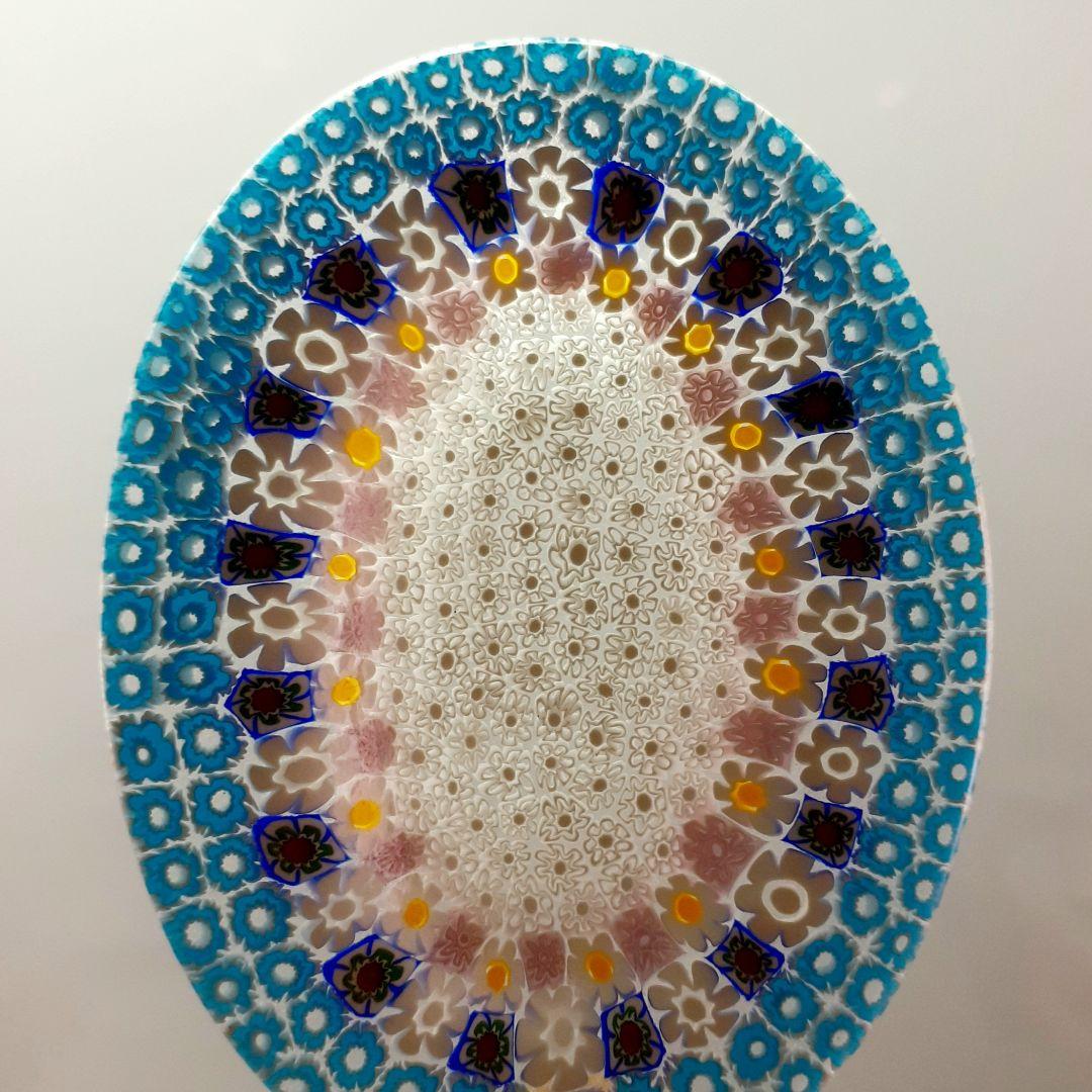MURANO GLASS ミルフィオリ プレート 皿