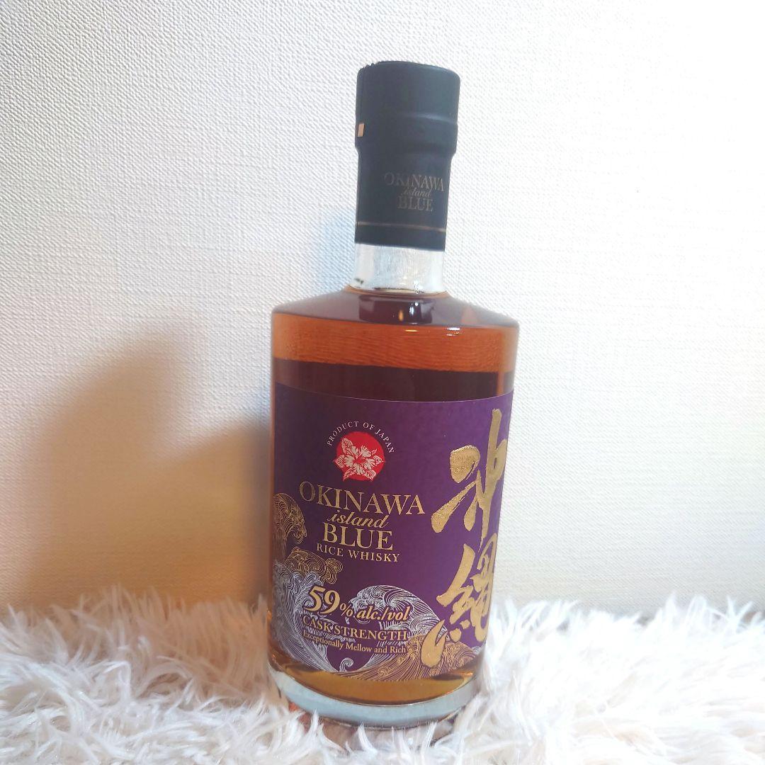 OKINAWA  Blue Rice Whisky 59%他2本付き
