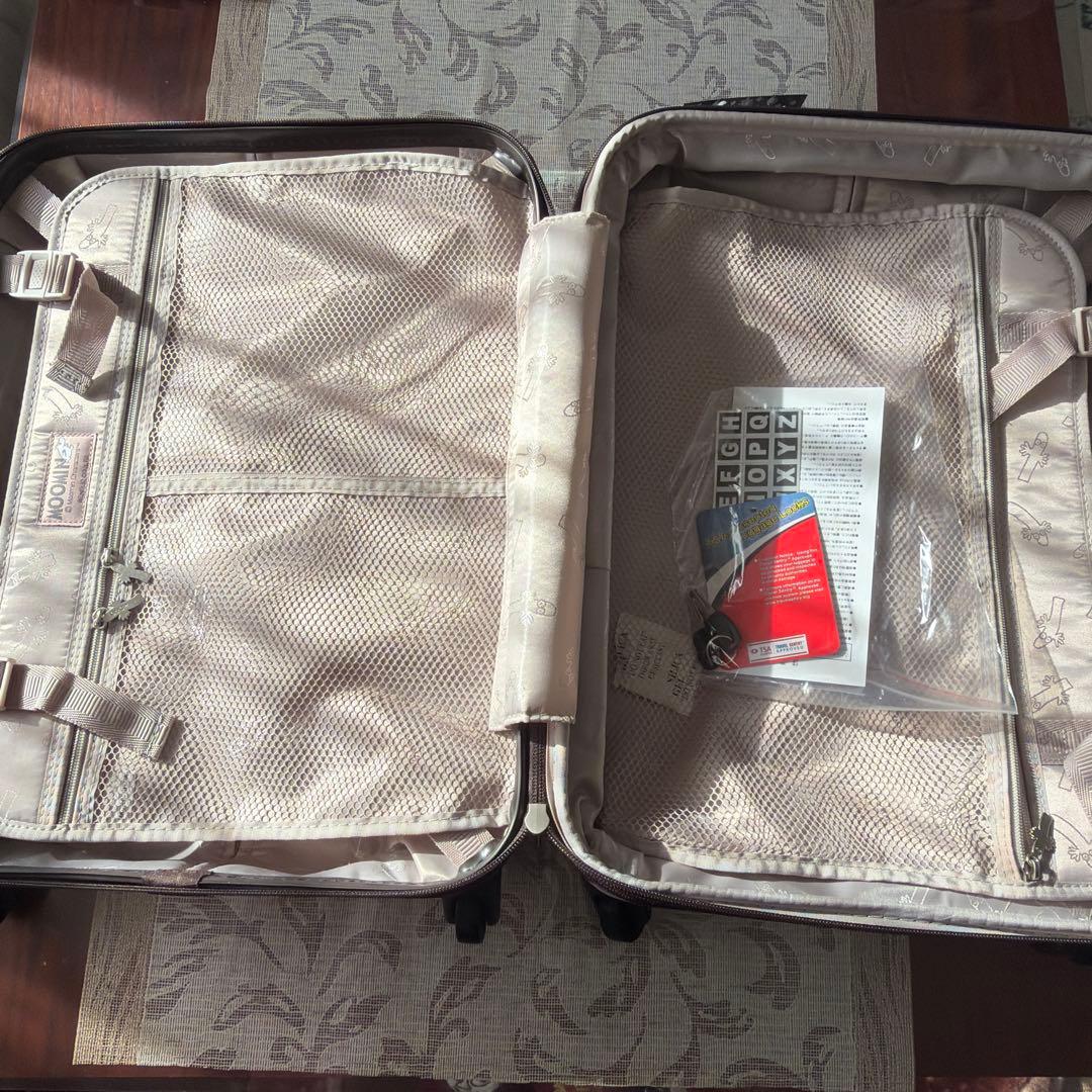 新品 リトルミィ（ドット 赤）スーツケース S 36L ムーミン