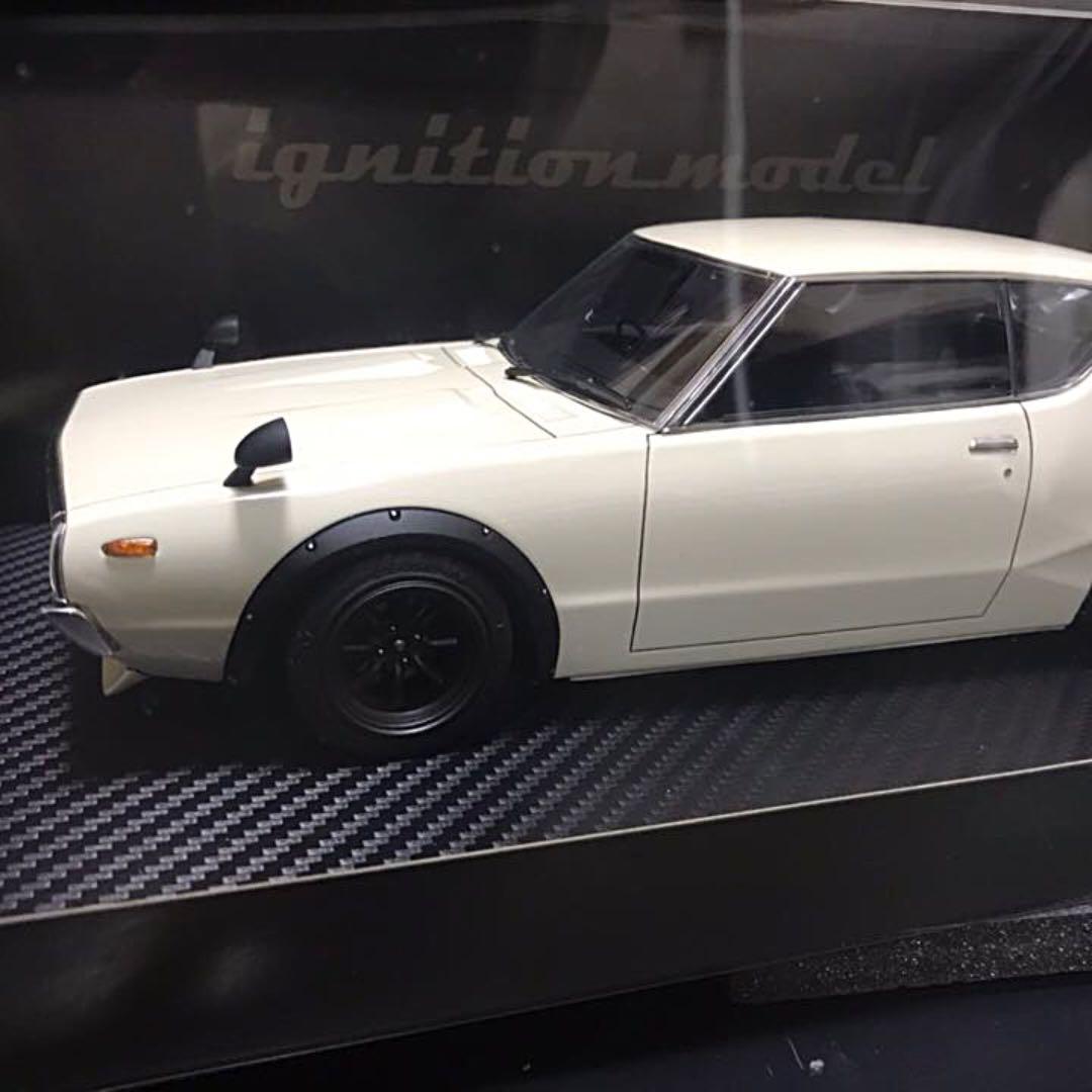 イグニッションモデル 1/18 ケンメリ 希少ホワイト 未展示品　ラスト1