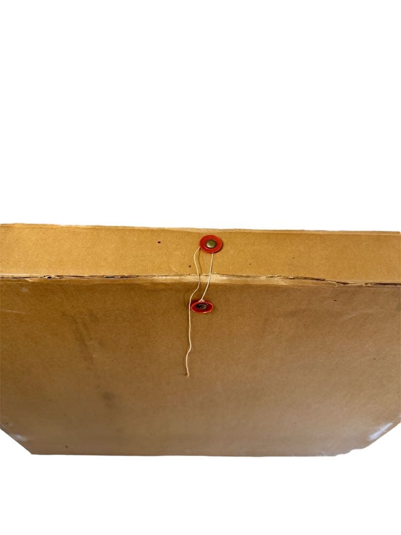 日本画 風景画 森の小径 額装付き 69×62cm 共箱